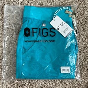 Teal Zamora Jogger Scrub Pants